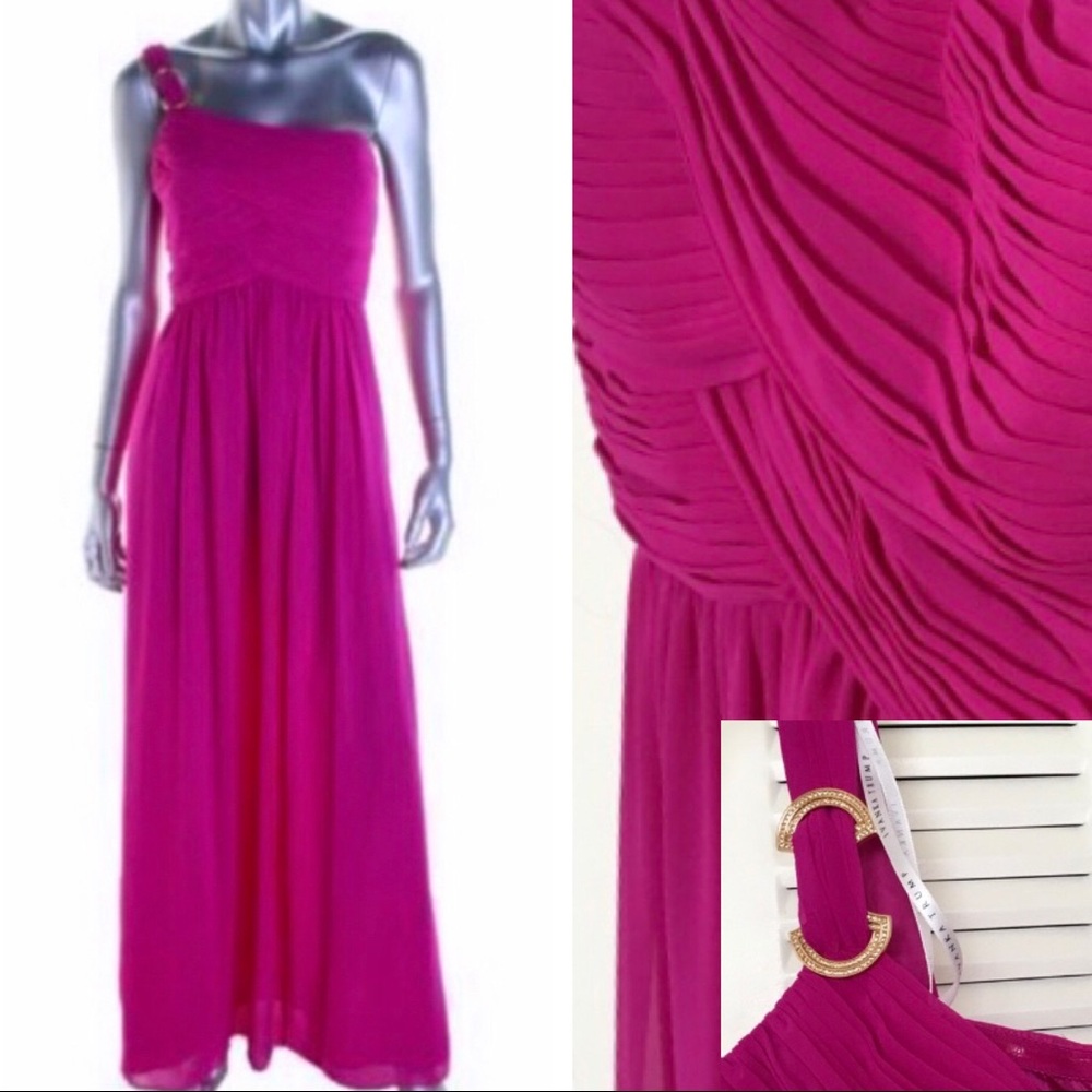 NWT Gorgeous fuchsia Ivanka dress